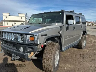 2003 Hummer H2 with VIN 5GRGN23UX3H124517, listed as a Copart auction lot 41650395 with 999,999 mi miles and Clean Title. Bid and sale history available at carsss.com. Image 2.