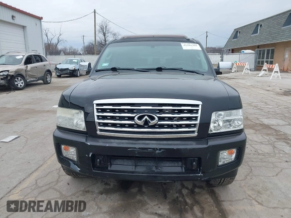2009 Infiniti QX56 with VIN 5N3AA08C09N902599, listed as a IAAI auction lot 41502266 with 174,823 mi miles. Bid and sale history available at carsss.com. Image 13.