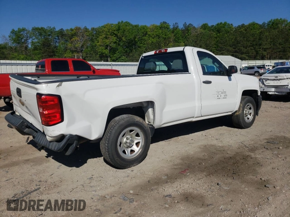 2015 Chevrolet Silverado 1500 Work Truck with VIN 1GCNCPEH6FZ365887, listed as a Copart auction lot 54604355 with 208,825 mi miles and Salvage Title. Bid and sale history available at DreamBid. Image 3.