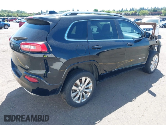 2017 Jeep Cherokee Overland z VIN 1C4PJMJS1HW530604, wystawiony jako IAAI lot #41701168 z przebiegiem 112 945 mil mil oraz . Historia ofert i sprzedaży dostępna na DreamBid. Obrazek 4.