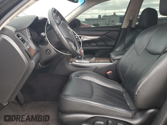 2015 Infiniti Q70 z VIN JN1BY1PP4FM600745, wystawiony jako Copart lot #44411015 z przebiegiem 80 509 mil mil oraz Szkoda całkowita • Salvage title. Historia ofert i sprzedaży dostępna na DreamBid. Obrazek 7.