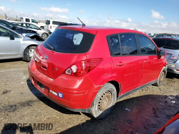 2007 Nissan Versa 1.8 S with VIN 3N1BC13EX7L434522, listed as a Copart auction lot 45294415 with 161,871 mi miles and Salvage Title. Bid and sale history available at carsss.com. Image 3.