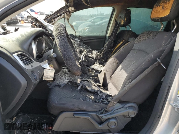 2014 Dodge Journey SE with VIN 3C4PDCAB6ET197562, listed as a Copart auction lot 44533405 with Not Provided miles and Salvage Title. Bid and sale history available at carsss.com. Image 7.