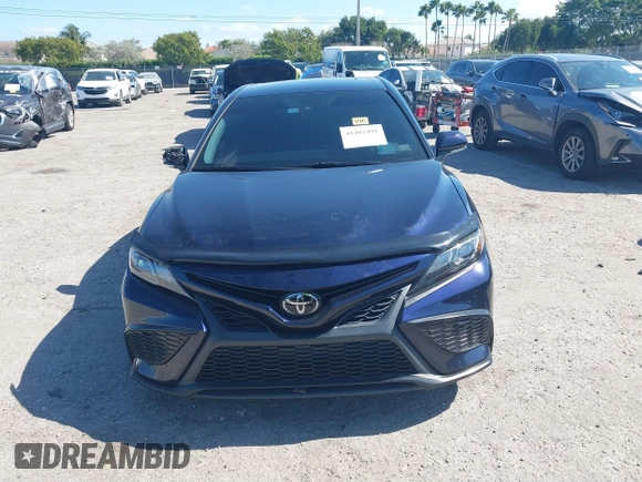 2022 Toyota Camry SE with VIN 4T1G11AK7NU637495, listed as a IAAI auction lot 41482491 with 48,433 mi miles and . Bid and sale history available at DreamBid. Image 12.