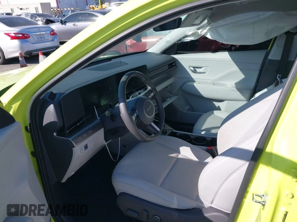 2024 Hyundai Kona Limited with VIN KM8HE3A32RU108653, listed as a IAAI auction lot 41550477 with 9,338 mi miles. Bid and sale history available at carsss.com. Image 5.