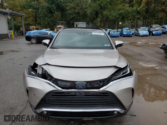 2023 Toyota Venza LE with VIN JTEAAAAH2PJ144029, listed as a Copart auction lot 73219584 with 9,890 mi miles and Salvage Title. Bid and sale history available at carsss.com. Image 5.
