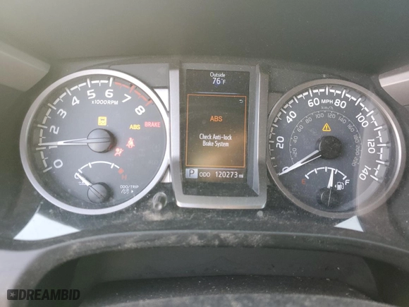 2016 Toyota Tacoma Limited with VIN 5TFEZ5CN3GX020020, listed as a Copart auction lot 85334784 with 120,273 mi miles and Salvage Title. Bid and sale history available at carsss.com. Image 9.