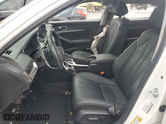 2024 Acura Integra with VIN 19UDE4H20RA004848, listed as a Copart auction lot 54493235 with 48,478 mi miles and Salvage title. Bid and sale history available at DreamBid. Image 7.