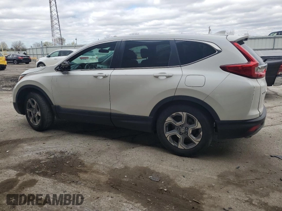 2019 Honda CR-V EX with VIN 2HKRW2H56KH674094, listed as a Copart auction lot 54145205 with Not Provided miles and Salvage Title. Bid and sale history available at DreamBid. Image 2.