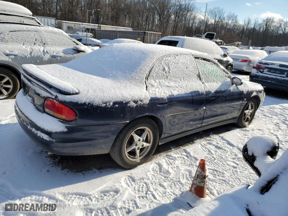 2001 Oldsmobile Intrigue GLS with VIN 1G3WX52H11F141440, listed as a Copart auction lot 88317135 with 0 mi miles and Salvage Title. Bid and sale history available at carsss.com. Image 3.