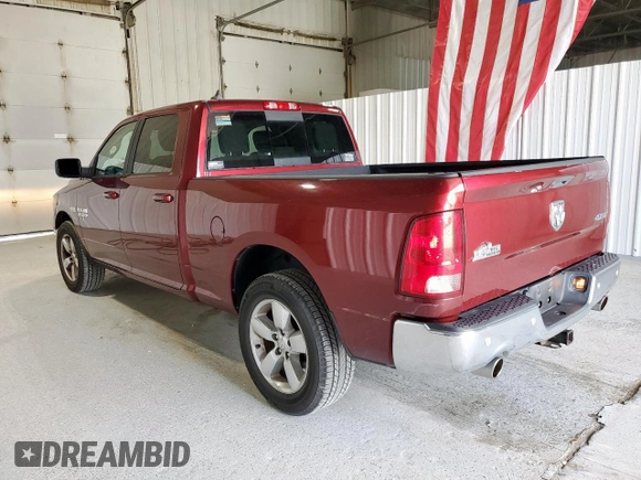 2019 Ram 1500 Big Horn z VIN 1C6RR7TT2KS714206, wystawiony jako Copart lot #58811635 z przebiegiem 94 139 mil mil oraz Czysty tytuł • Clean title. Historia ofert i sprzedaży dostępna na DreamBid. Obrazek 2.