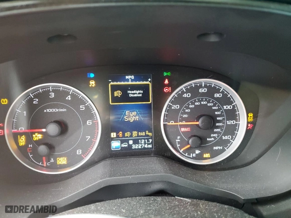 2022 Subaru Ascent Onyx Edition with VIN 4S4WMAJDXN3410330, listed as a Copart auction lot 42584895 with 32,274 mi miles and Salvage Title. Bid and sale history available at carsss.com. Image 9.