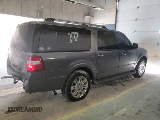 2012 Ford Expedition EL Limited with VIN 1FMJK1K51CEF52137, listed as a Copart auction lot 89008805 with 148,650 mi miles and Salvage Title. Bid and sale history available at carsss.com. Image 3.