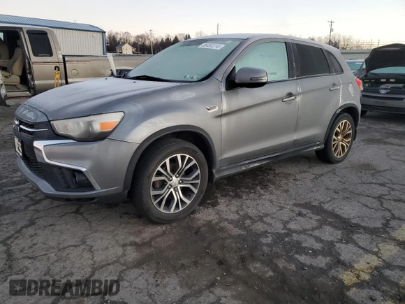 2018 Mitsubishi Outlander Sport ES 2.0 with VIN JA4AR3AU2JU013141, listed as a Copart auction lot 86450214 with 105,275 mi miles and Clean Title. Bid and sale history available at carsss.com. Image 1.