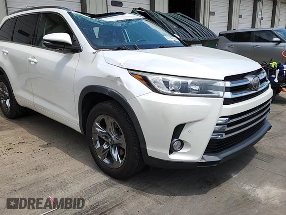 2017 Toyota Highlander Limited with VIN 5TDYZRFH1HS227670, listed as a Copart auction lot 62749185 with 90,602 mi miles and Salvage title. Bid and sale history available at DreamBid. Image 14.