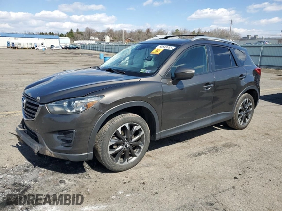 2016 Mazda CX-5 Grand Touring with VIN JM3KE4DY1G0806674, listed as a Copart auction lot 50549465 with 139,753 mi miles and Salvage Title. Bid and sale history available at carsss.com. Image 1.