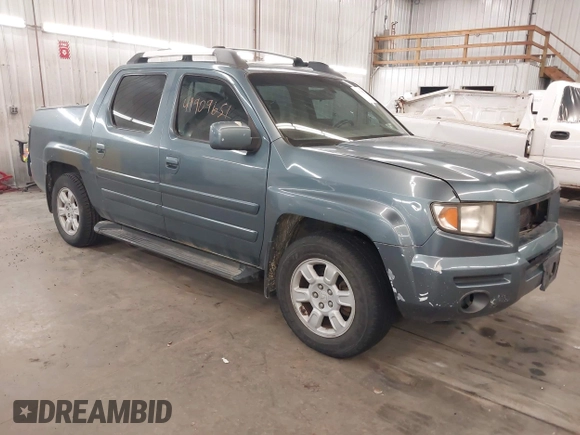 2006 Honda Ridgeline RTL with VIN 2HJYK16556H508101, listed as a IAAI auction lot 41909651 with 301,945 mi miles. Bid and sale history available at carsss.com. Image 1.