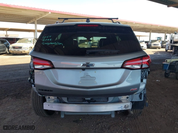 2024 Chevrolet Equinox RS with VIN 3GNAXMEG6RS165691, listed as a IAAI auction lot 41862458 with 12,709 mi miles. Bid and sale history available at carsss.com. Image 17.