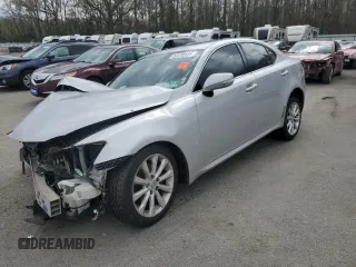 2010 Lexus IS with VIN JTHCF5C2XA5043723, listed as a Copart auction lot 53278185 with Not Provided miles and Salvage Title. Bid and sale history available at carsss.com. Image 1.