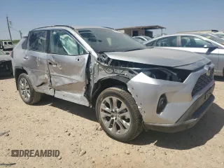 2024 Toyota RAV4 XLE Premium with VIN 2T3C1RFV1RC287814, listed as a Copart auction lot 48802135 with 3,680 mi miles and Salvage title. Bid and sale history available at DreamBid. Image 4.
