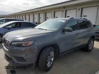 2020 Jeep Cherokee Latitude Plus with VIN 1C4PJMLBXLD617175, listed as a Copart auction lot 50235775 with 119,508 mi miles and Salvage Title. Bid and sale history available at DreamBid. Image 1.