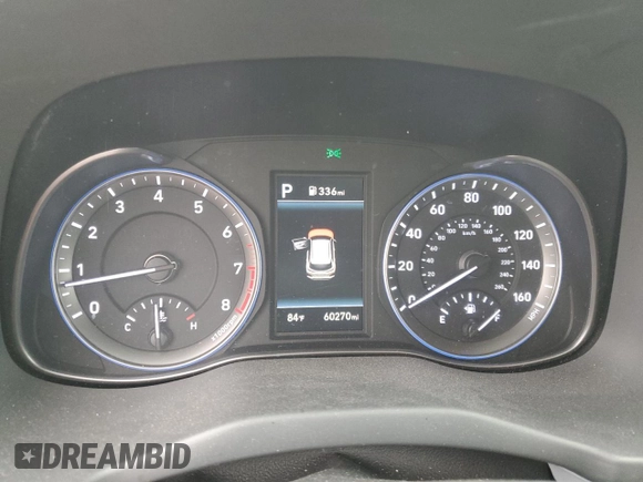 2020 Hyundai Kona Ultimate with VIN KM8K53A50LU561670, listed as a Copart auction lot 73476464 with 60,270 mi miles and Salvage Title. Bid and sale history available at carsss.com. Image 9.
