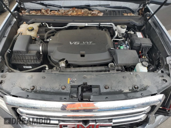 2018 GMC Canyon 2WD SLE with VIN 1GTG5CEN5J1216265, listed as a Copart auction lot 81245954 with 77,464 mi miles and Salvage Title. Bid and sale history available at carsss.com. Image 11.