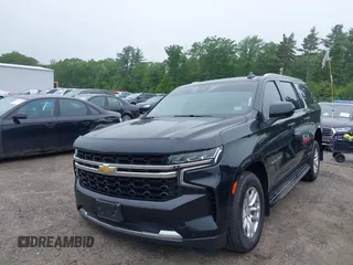 2023 Chevrolet Suburban LS with VIN 1GNSKBKD9PR154654, listed as a IAAI auction lot 42475123 with 131,529 mi miles and . Bid and sale history available at DreamBid. Image 2.