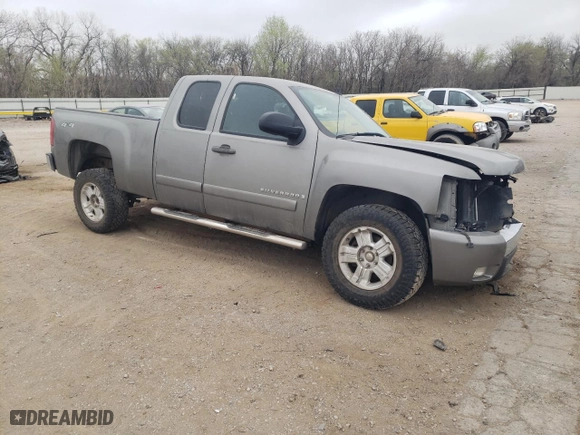 2008 Chevrolet Silverado 1500 Work Truck with VIN 1GCEK19078Z241652, listed as a Copart auction lot 50949585 with 166,467 mi miles and Salvage Title. Bid and sale history available at carsss.com. Image 4.