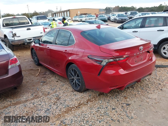 2023 Toyota Camry SE with VIN 4T1T11AK1PU172181, listed as a IAAI auction lot 41088423 with 31,467 mi miles. Bid and sale history available at carsss.com. Image 3.