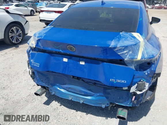 2021 Lexus IS 300 with VIN JTHAA1D20M5115188, listed as a IAAI auction lot 42171919 with 42,965 mi miles and . Bid and sale history available at DreamBid. Image 18.