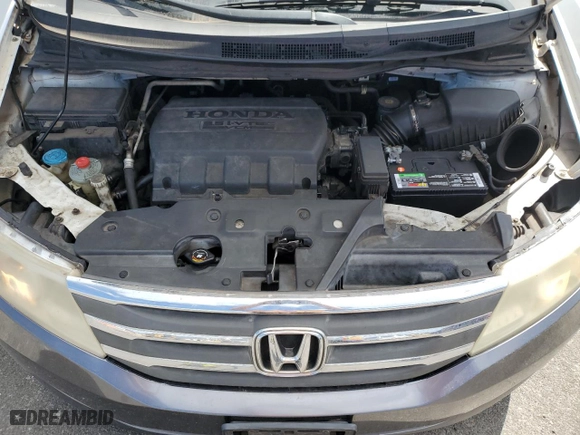 2012 Honda Odyssey EX-L with VIN 5FNRL5H69CB051748, listed as a Copart auction lot 46780975 with 170,289 mi miles and Salvage Title. Bid and sale history available at carsss.com. Image 12.