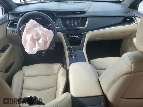 2018 Cadillac XT5 FWD with VIN 1GYKNARS4JZ114420, listed as a Copart auction lot 51523465 with 158,880 mi miles and Salvage Title. Bid and sale history available at carsss.com. Image 8.