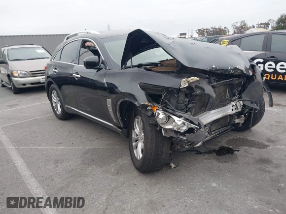 2013 Infiniti FX with VIN JN8CS1MW6DM172287, listed as a IAAI auction lot 42061588 with 112,689 mi miles and . Bid and sale history available at DreamBid. Image 1.