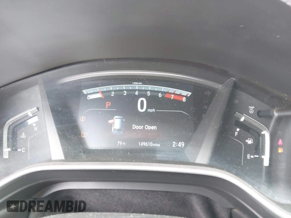 2017 Honda CR-V EX-L with VIN 2HKRW2H89HH660452, listed as a IAAI auction lot 42138022 with 149,610 mi miles. Bid and sale history available at carsss.com. Image 7.