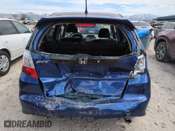 2009 Honda Fit Sport with VIN JHMGE88479S041893, listed as a Copart auction lot 50742275 with 93,206 mi miles and Salvage Title. Bid and sale history available at carsss.com. Image 6.