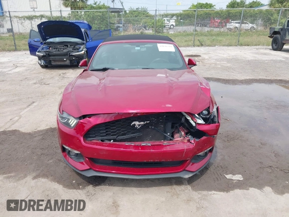 2016 Ford Mustang V6 with VIN 1FATP8EM3G5226880, listed as a IAAI auction lot 42096719 with 83,228 mi miles and . Bid and sale history available at DreamBid. Image 12.