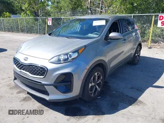 2021 Kia Sportage LX with VIN KNDPM3AC8M7925443, listed as a IAAI auction lot 41861046 with 87,142 mi miles and . Bid and sale history available at carsss.com. Image 12.