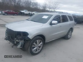 2012 Dodge Durango Citadel with VIN 1C4SDJET5CC211252, listed as a IAAI auction lot 41739657 with 140,296 mi miles and . Bid and sale history available at DreamBid. Image 20.