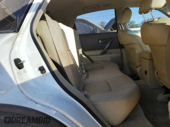 2008 Infiniti FX with VIN JNRAS08U78X101514, listed as a Copart auction lot 76531454 with 145,301 mi miles and Salvage Title. Bid and sale history available at DreamBid. Image 11.