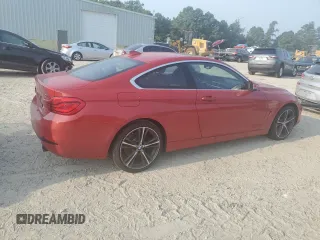 2018 BMW 4 Series 440i xDrive with VIN WBA4W9C54JAB95107, listed as a Copart auction lot 68408494 with 57,590 mi miles and Salvage title. Bid and sale history available at DreamBid. Image 3.