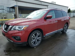 2017 Nissan Pathfinder SL с VIN 5N1DR2MM0HC637413, выставлен на аукционе Copart как лот 56953435 с пробегом 110 871 миль миль и Списание • Salvage title. История ставок и продаж доступна на DreamBid. Изображение 1.