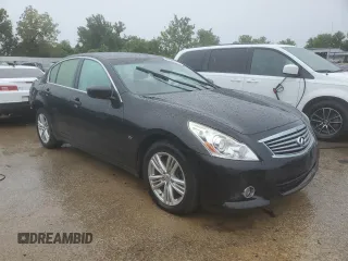 2015 Infiniti Q40 with VIN JN1CV6AR3FM520034, listed as a Copart auction lot 62925714 with 89,337 mi miles and Salvage Title. Bid and sale history available at carsss.com. Image 4.