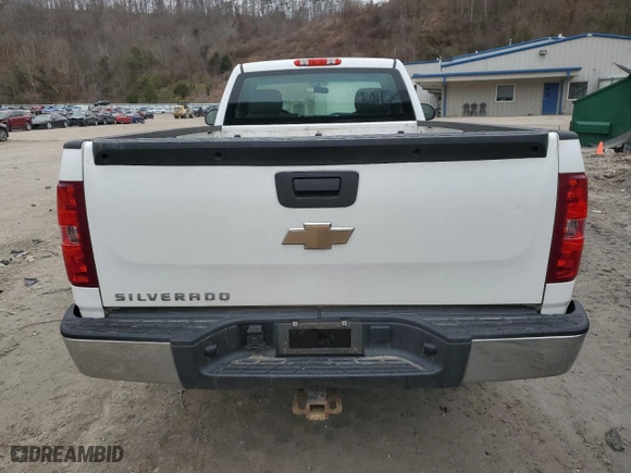 2011 Chevrolet Silverado 1500 Work Truck with VIN 1GCNKPEX9BZ420885, listed as a Copart auction lot 43811395 with 126,302 mi miles and Salvage Title. Bid and sale history available at carsss.com. Image 6.