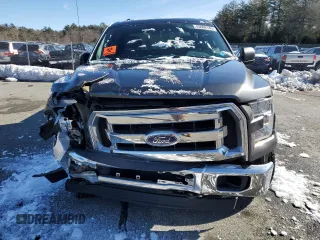 2017 Ford F-150 XL with VIN 1FTEW1EF8HFB34383, listed as a Copart auction lot 45608185 with Not Provided miles and Salvage Title. Bid and sale history available at carsss.com. Image 5.
