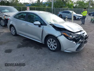 2024 Toyota Corolla LE with VIN 5YFB4MDE7RP118737, listed as a IAAI auction lot 42376711 with 35,865 mi miles and . Bid and sale history available at DreamBid. Image 1.