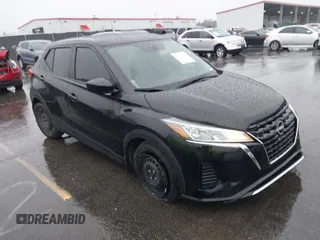 2023 Nissan Kicks S with VIN 3N1CP5BV9PL540140, listed as a IAAI auction lot 41701830 with 28,156 mi miles. Bid and sale history available at carsss.com. Image 1.