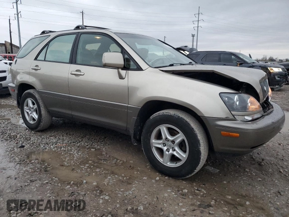2000 Lexus RX 300 with VIN JT6HF10U6Y0138235, listed as a Copart auction lot 82230484 with 241,203 mi miles and Salvage Title. Bid and sale history available at carsss.com. Image 4.