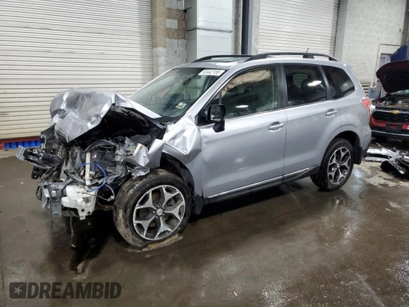 2015 Subaru Forester XT Touring z VIN JF2SJGUC0FH443179, wystawiony jako Copart lot #60442155 z przebiegiem 79 895 mil mil oraz Szkoda całkowita • Salvage title. Historia ofert i sprzedaży dostępna na DreamBid. Obrazek 1.