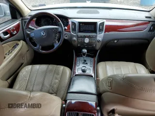 2012 Hyundai Equus Signature z VIN KMHGH4JH5CU052123, wystawiony jako Copart lot #57932755 z przebiegiem 172 401 mil mil oraz Szkody całkowita. Historia ofert i sprzedaży dostępna na DreamBid. Obrazek 8.